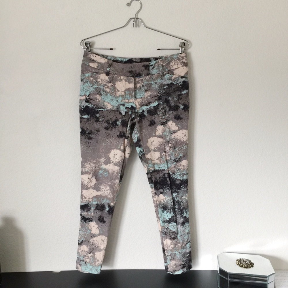 Mossimo Supply Co women’s multi color trousers size 6P